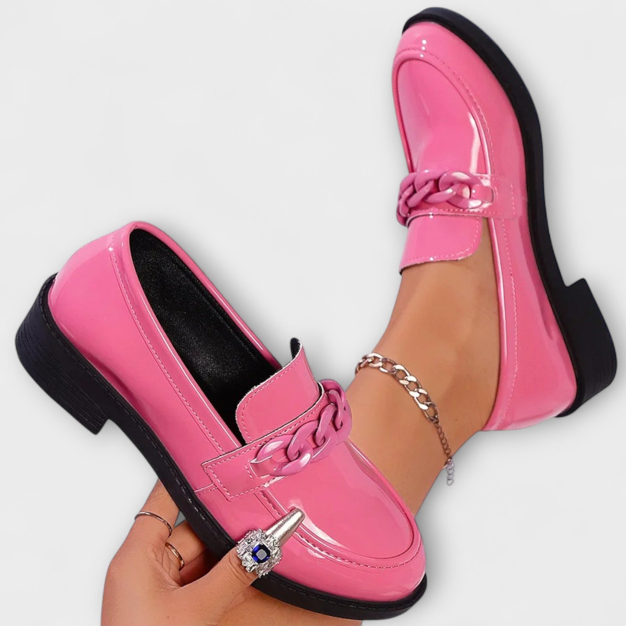 Weber™ | Lumi – Runde Teenvorm, Legere Loafers