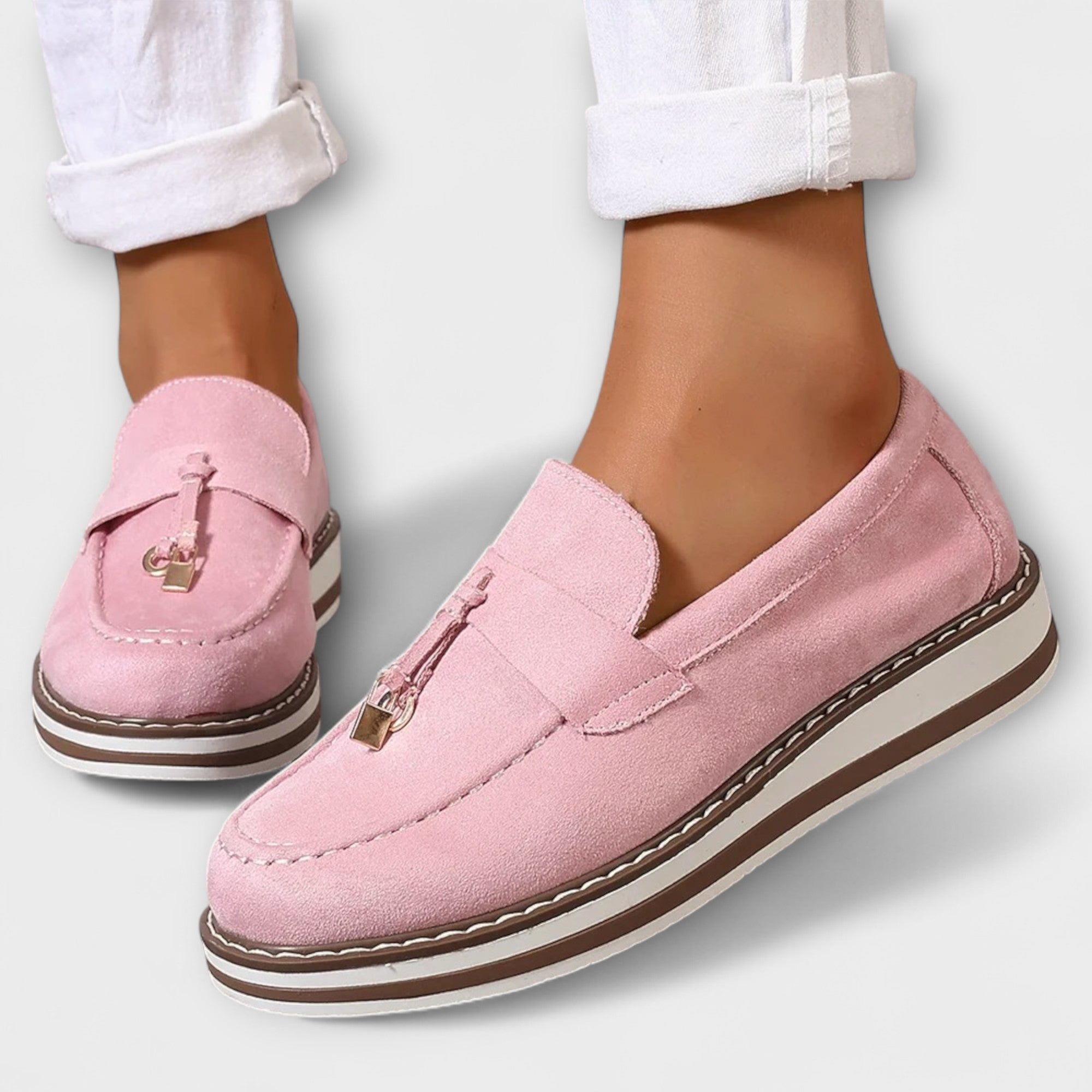 Weber™ | Halo – Rentot Loafer mit runder Spitze