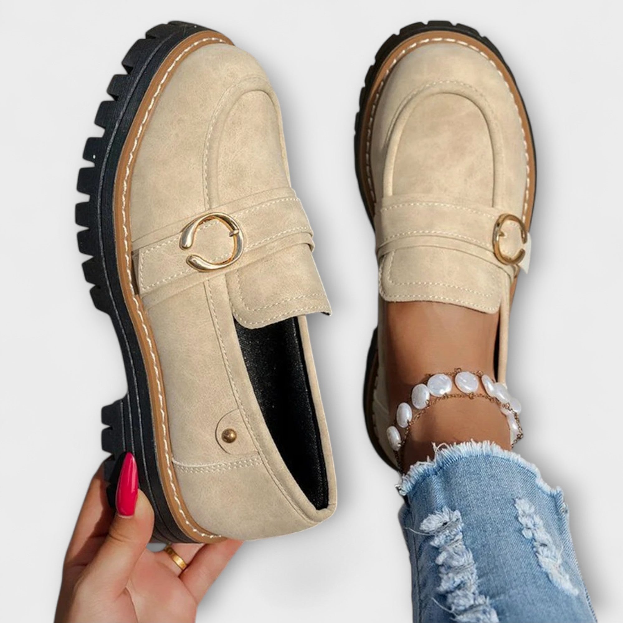 Weber® | Lora – Rentot Loafers mit runder Zehe