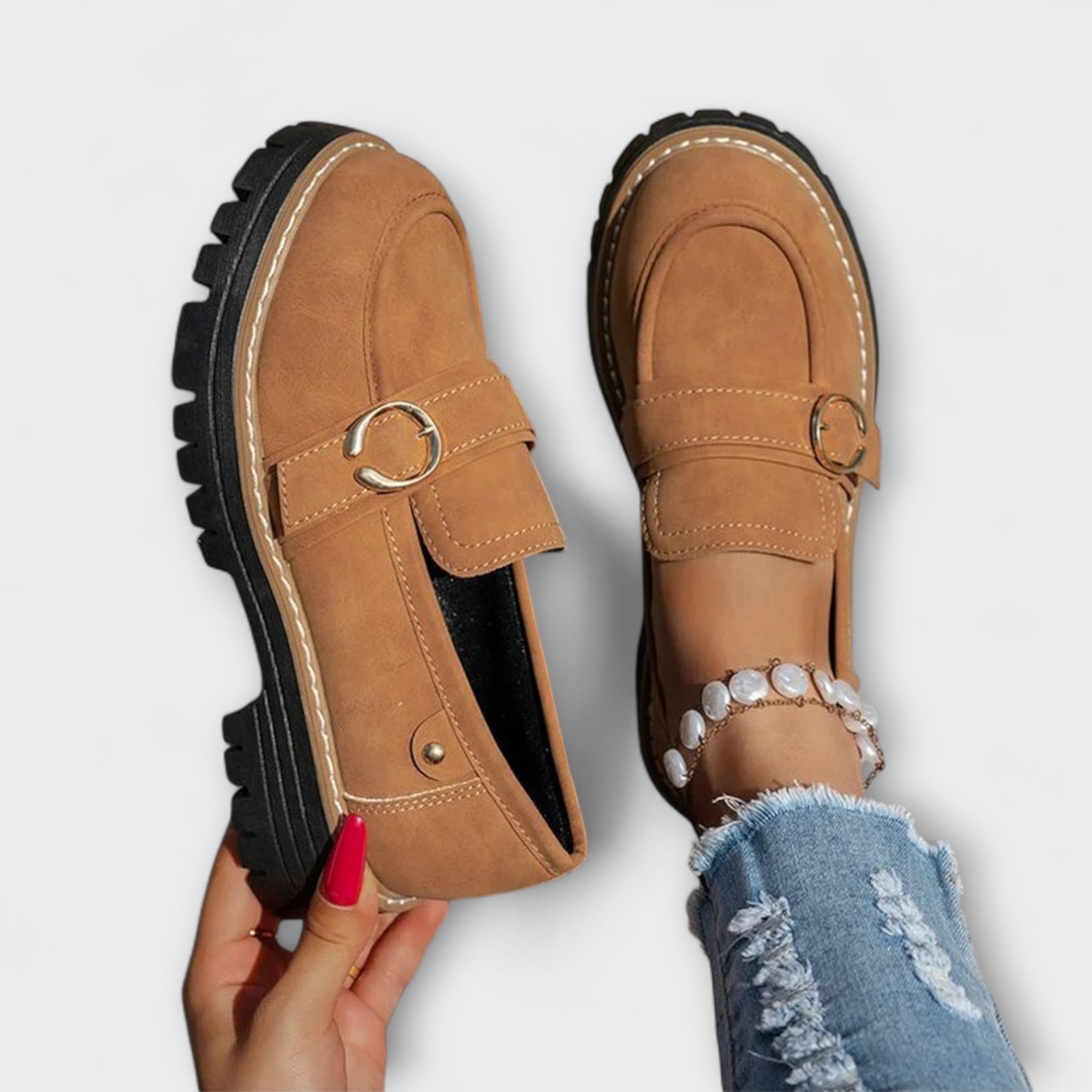 Weber® | Lora – Rentot Loafers mit runder Zehe