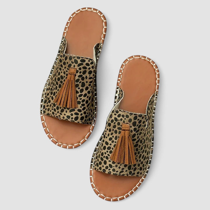 Weber™ | Leena - Bequeme und Flache Orthopädische Sandalen