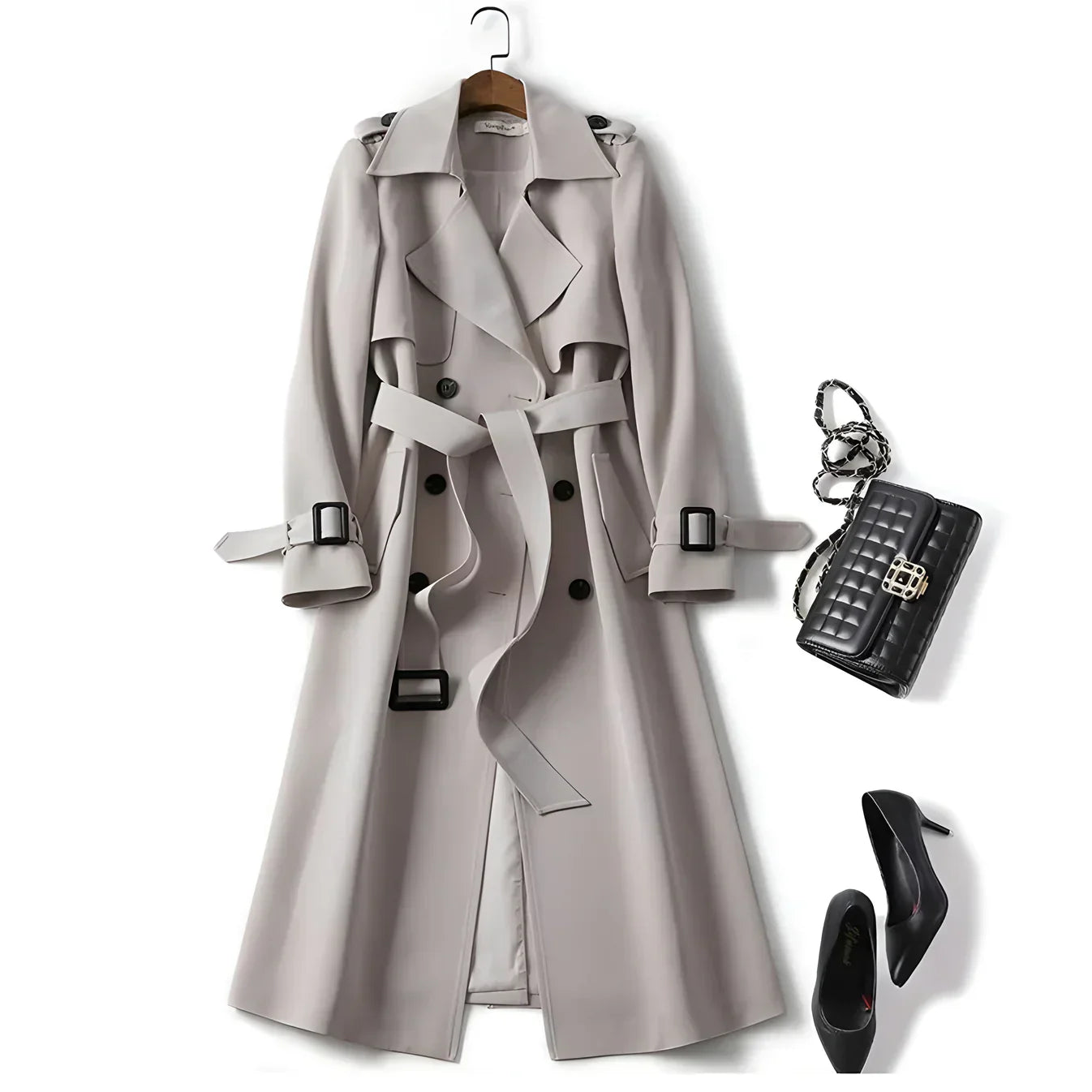 Weber™ | Vespara – Eleganter Trenchcoat mit zeitlosem Stil