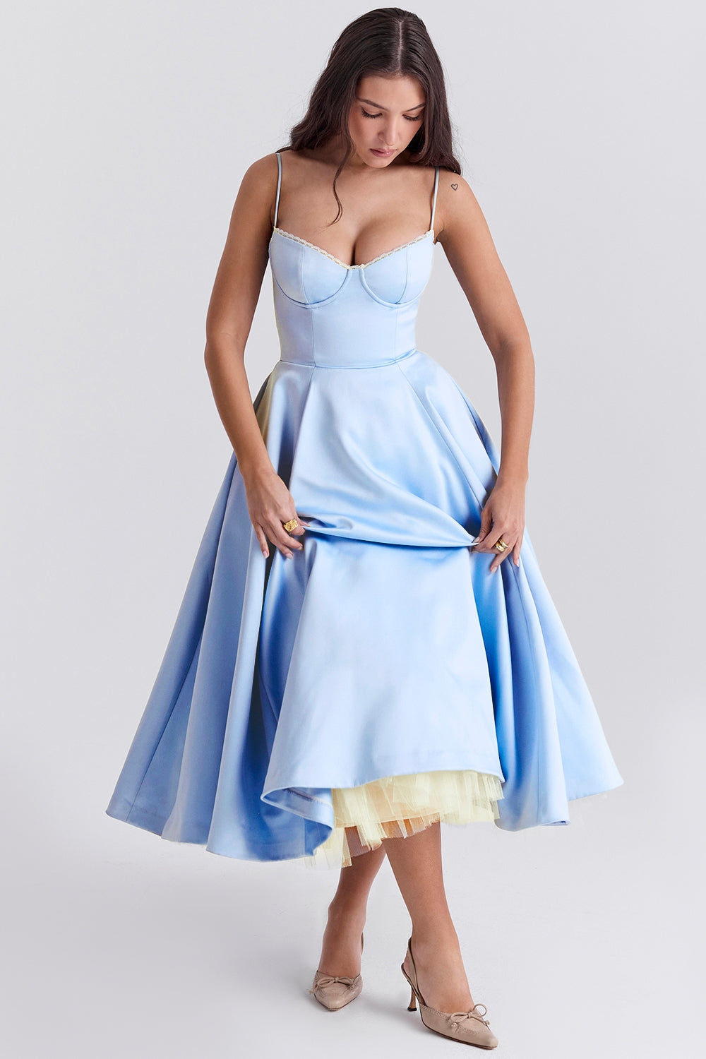 Weber™ | Cindy - Midi Kleid aus Tüll