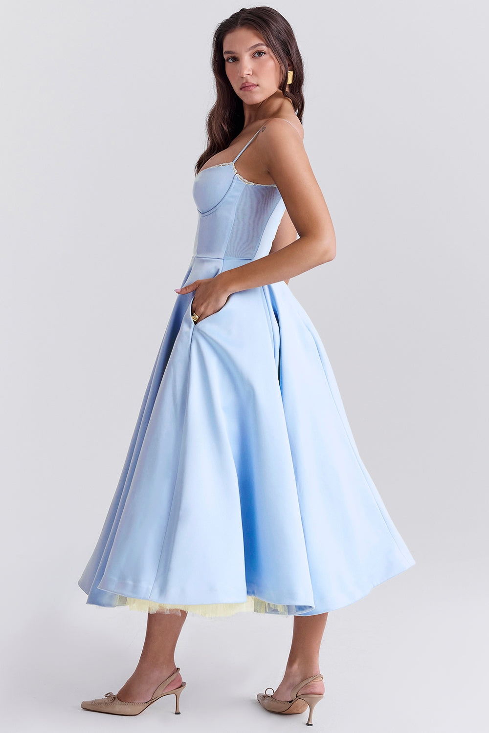 Weber™ | Cindy - Midi Kleid aus Tüll