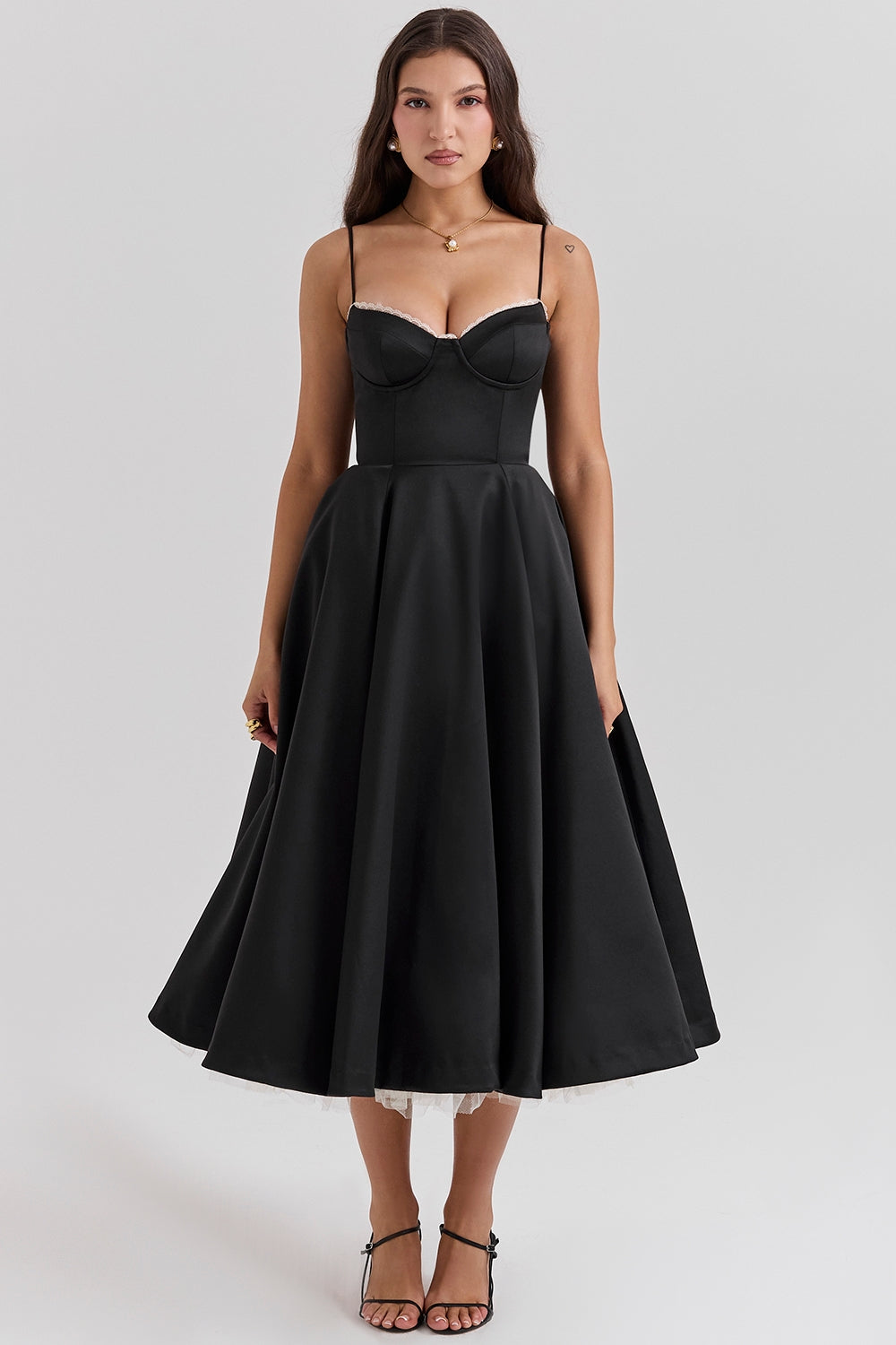 Weber™ | Cindy - Midi Kleid aus Tüll