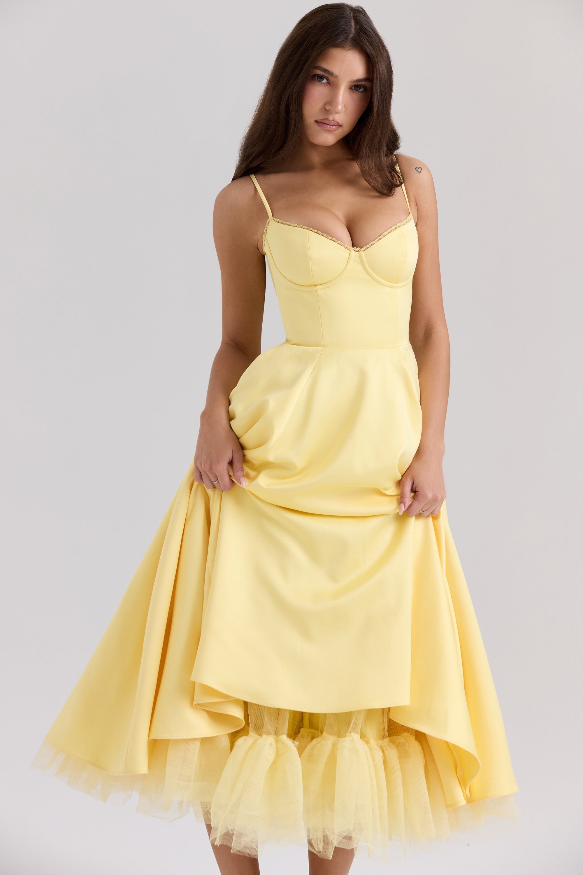 Weber™ | Cindy - Midi Kleid aus Tüll