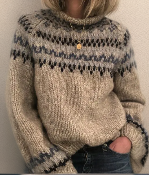 Weber™ | Layla - Gemütlicher Retro-Pullover