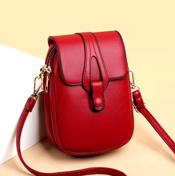 Weber™ | Retro-Lederhandtasche
