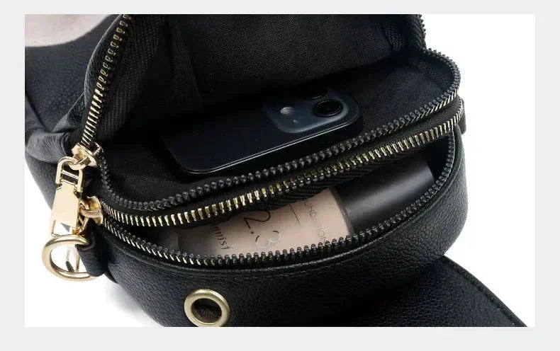 Weber™ | Retro-Lederhandtasche