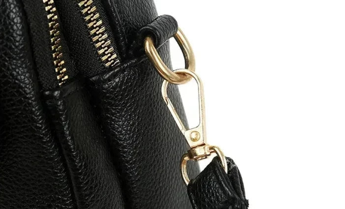 Weber™ | Retro-Lederhandtasche