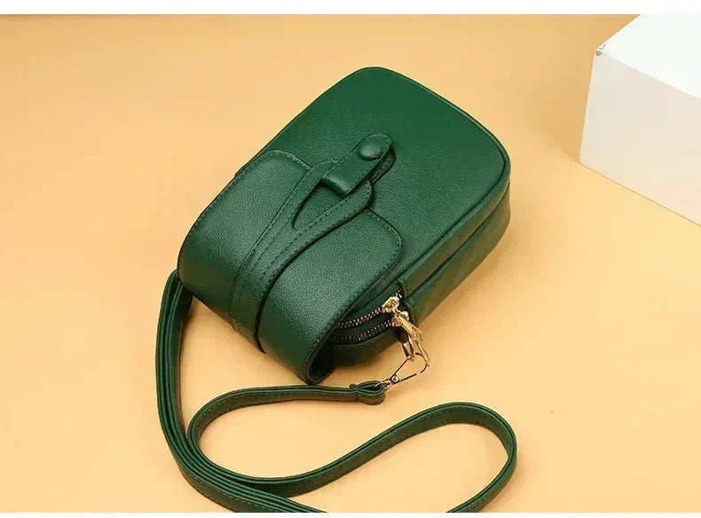 Weber™ | Retro-Lederhandtasche