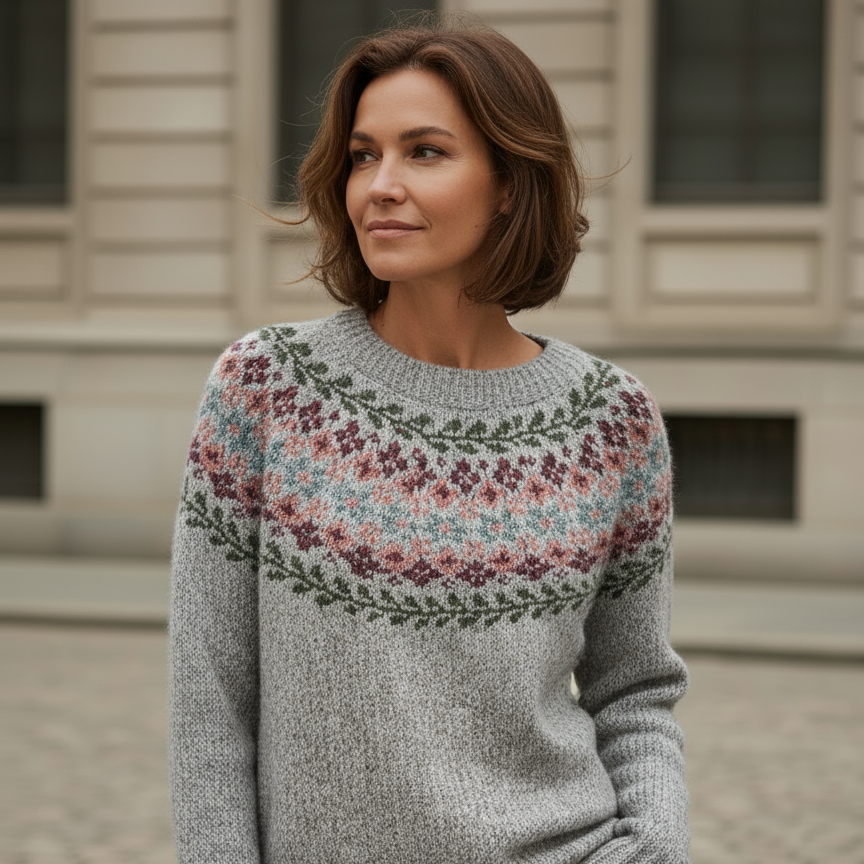 Weber™ | Silvana - Gemütlicher Retro-Pullover
