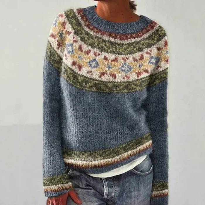 Weber™ | Ella - Stilvolle Retro-Pullover