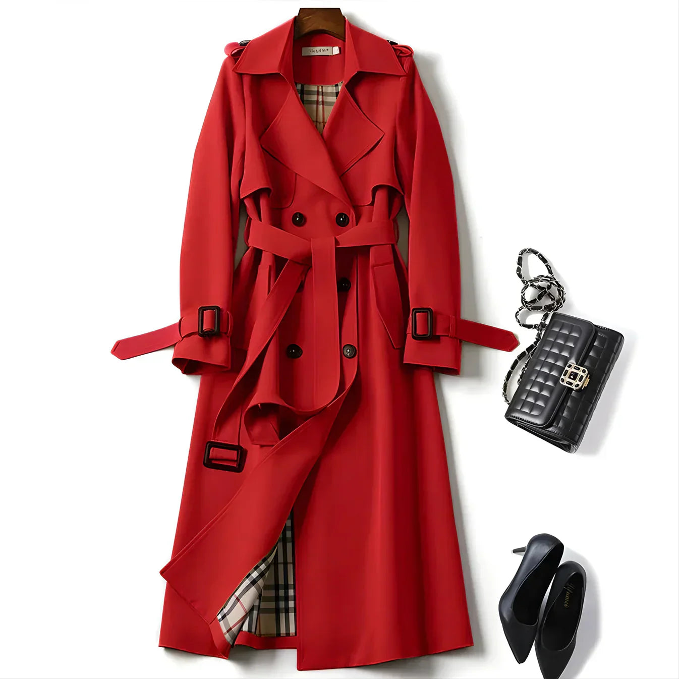 Weber™ | Vespara – Eleganter Trenchcoat mit zeitlosem Stil
