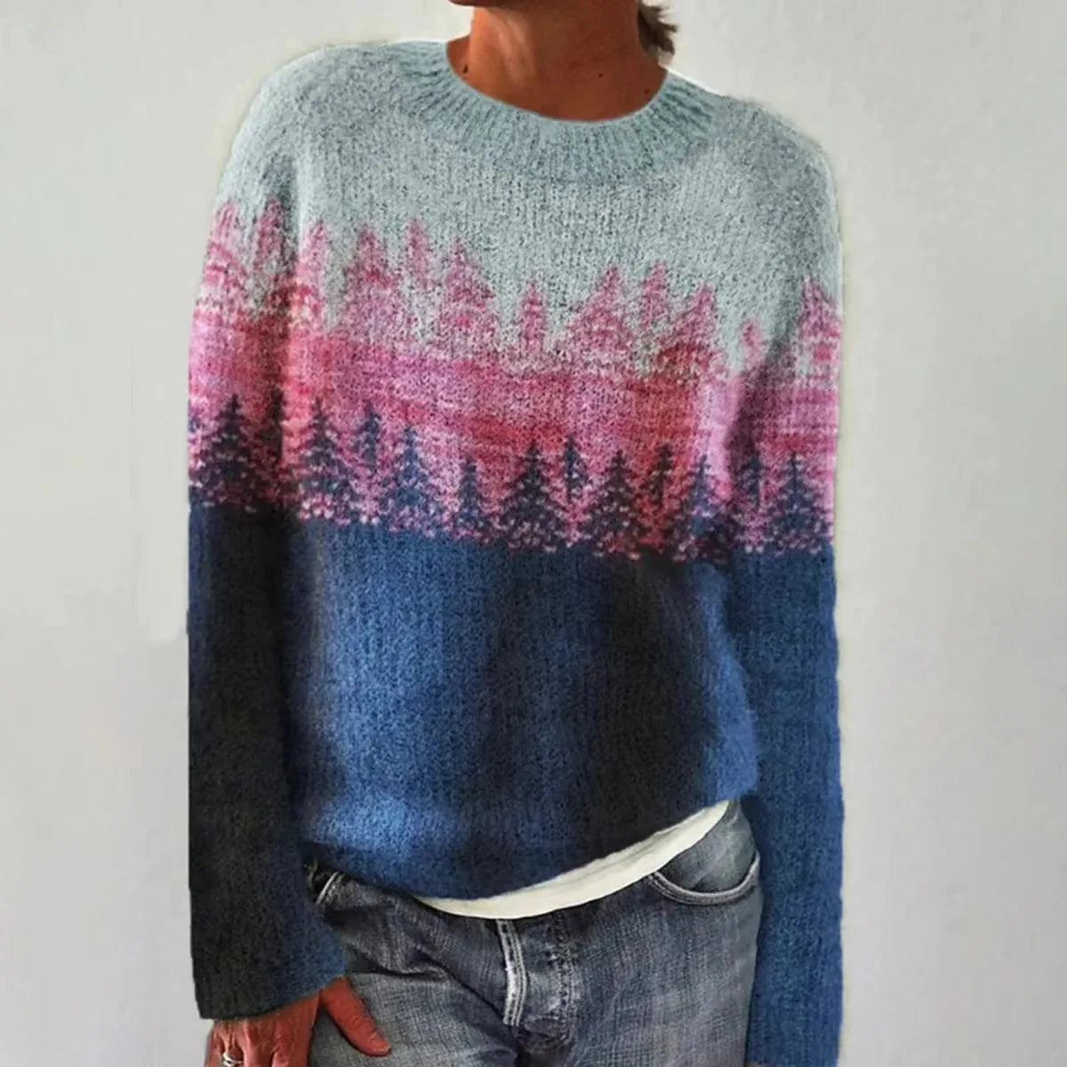 Weber™ | Leandra - Gemütlicher Retro-Pullover
