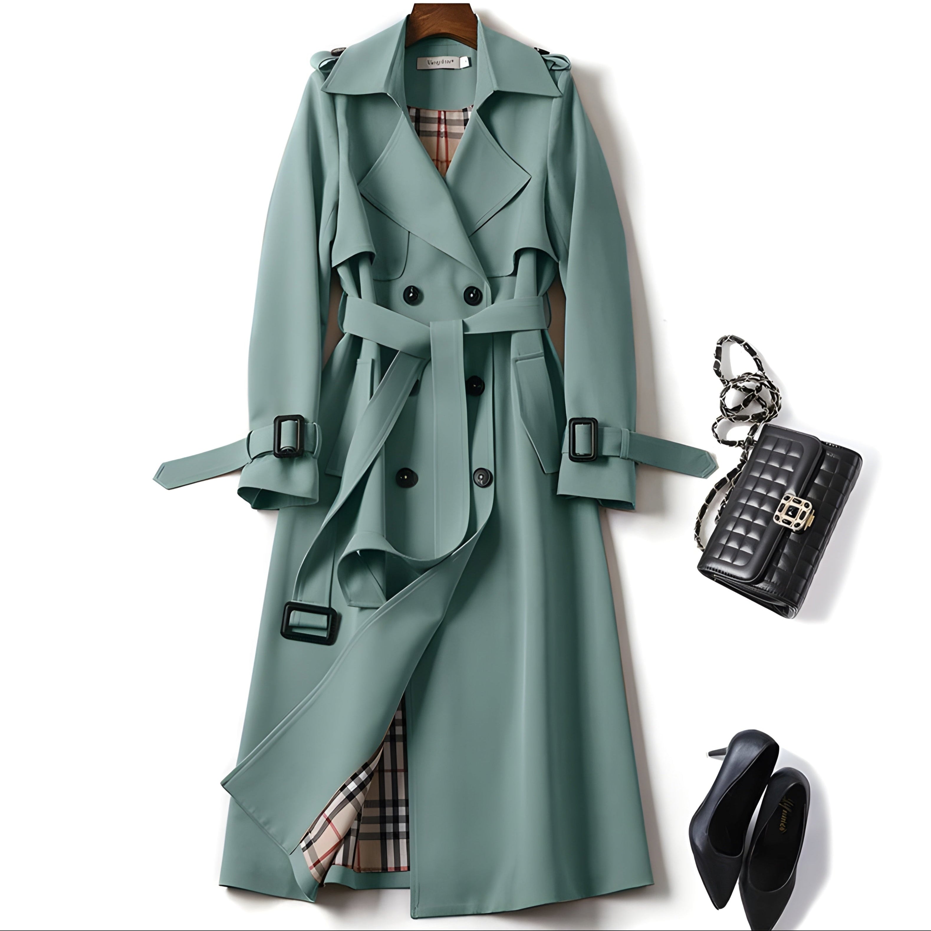 Weber™ | Vespara – Eleganter Trenchcoat mit zeitlosem Stil